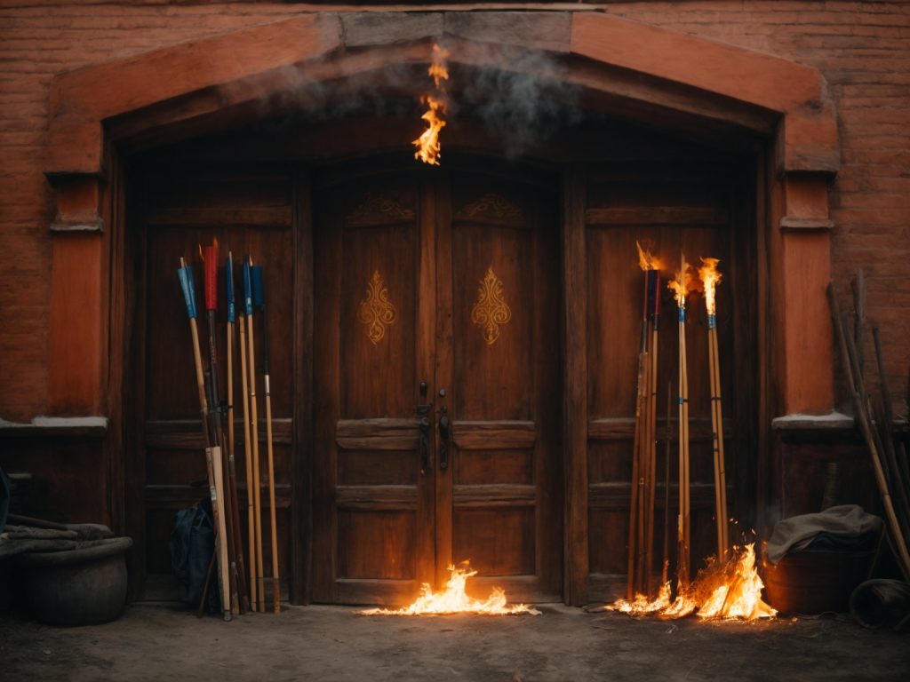 How Many Fire Arrows Do You Need To Destroy A Wooden Door Wooden Bow